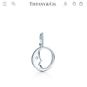 Tiffany & Co. Man in the Moon Pendant Charm🌙